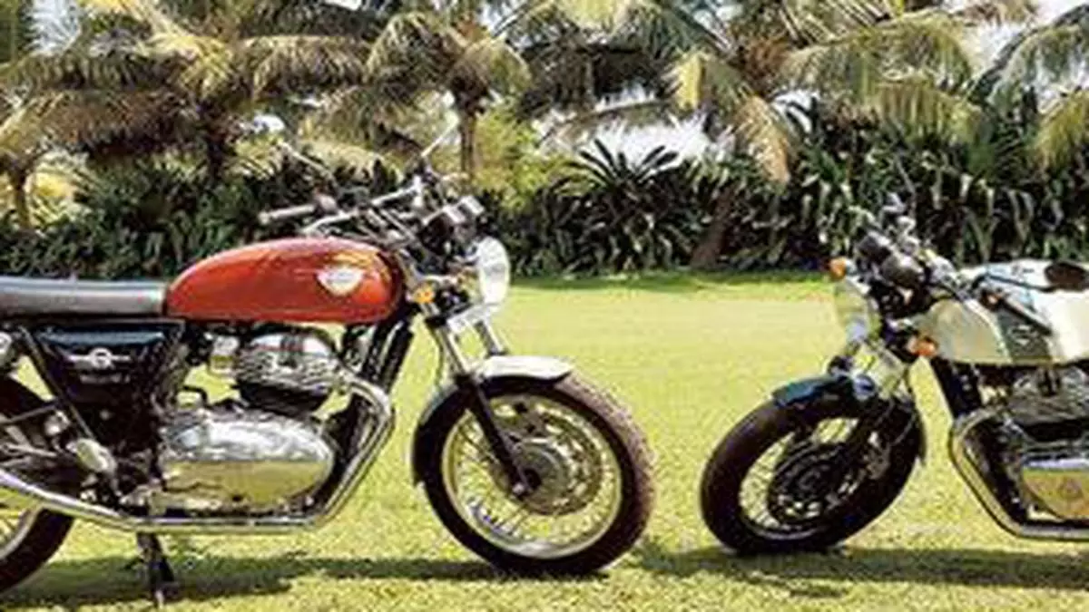 royal enfield production per day