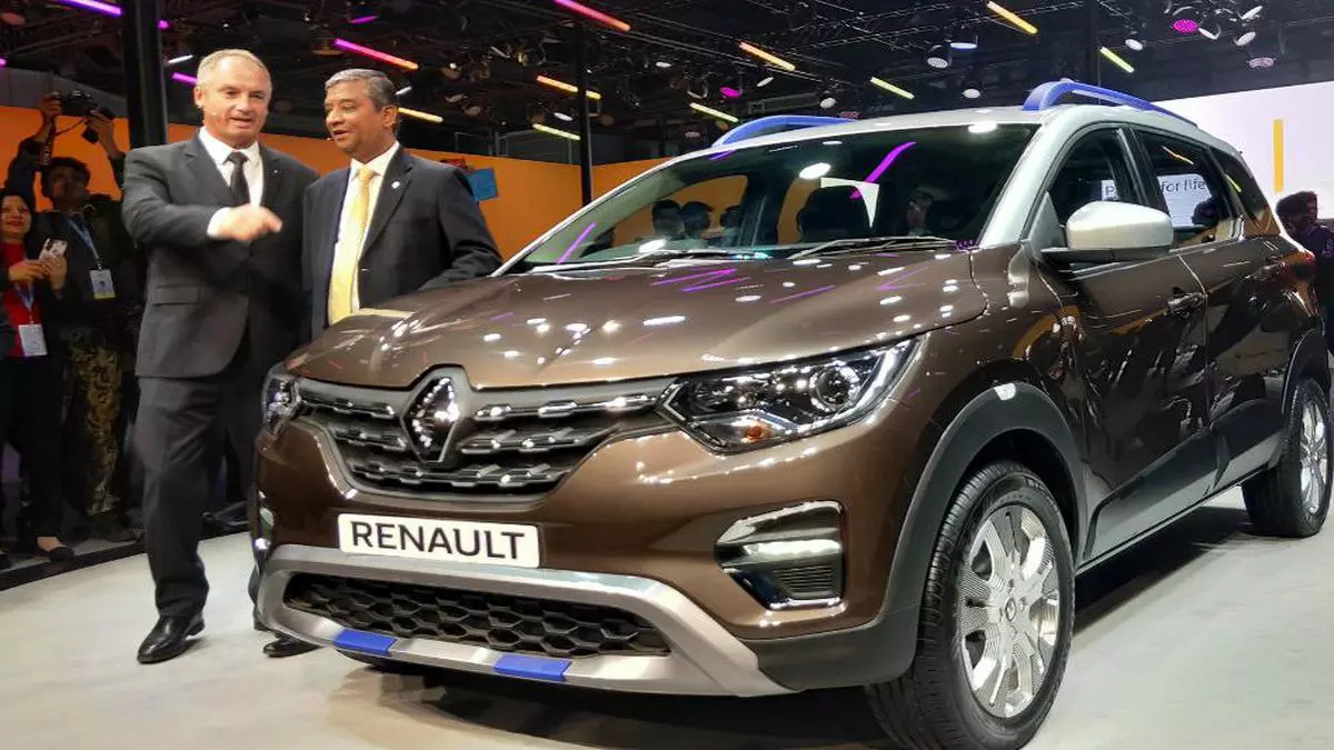 Renault Unveils AMT Version Of Triber - The Hindu BusinessLine