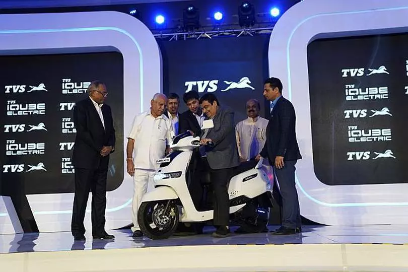 tvs electric scooter