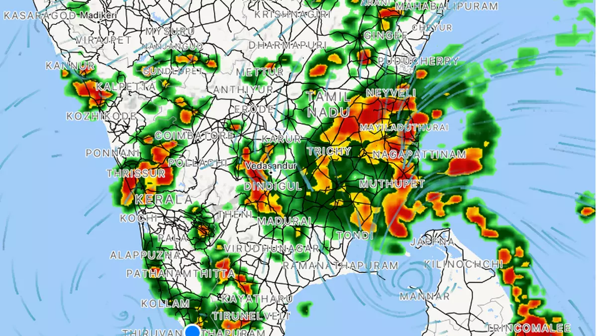 Today S Weather Depression Stays Put But Sustains Rain Over Tamil Nadu The Hindu Businessline