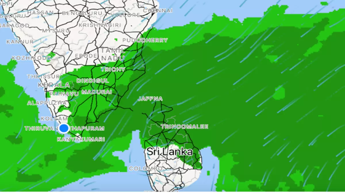 Weather Watch South Tamil Nadu Makes Gains From Easterly Wave The Hindu Businessline