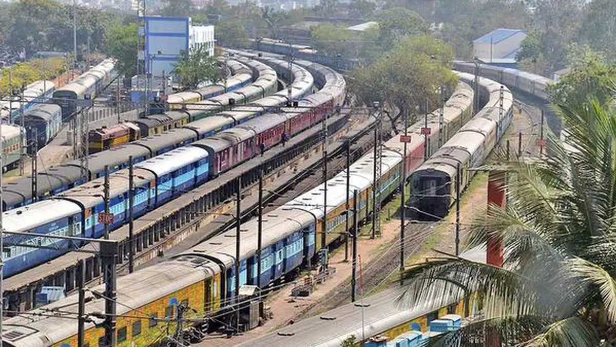 indian railway toy train set