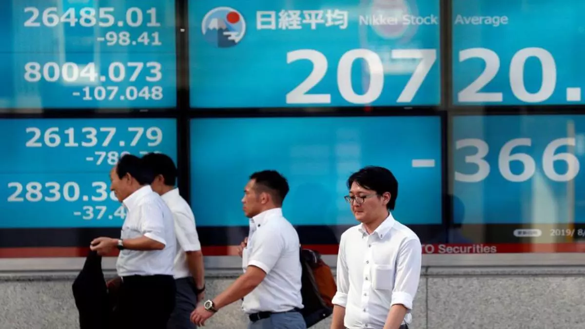 Asian Stocks Tumble As Hong Kong Unrest Argentine Peso Crash - 