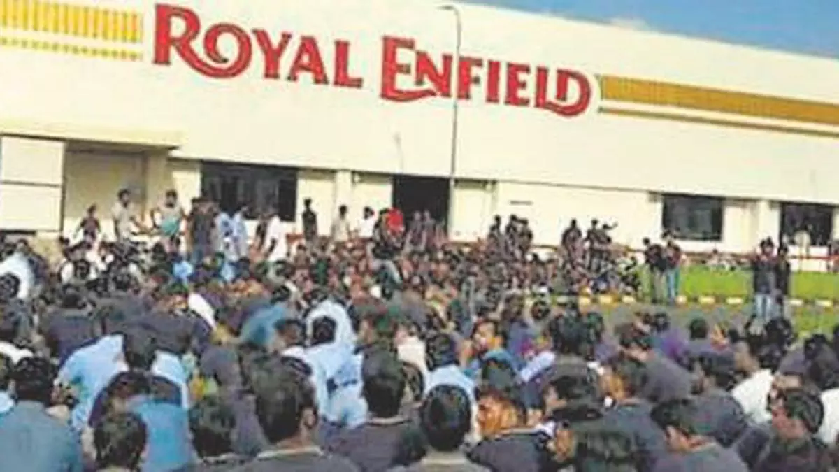 royal enfield which company