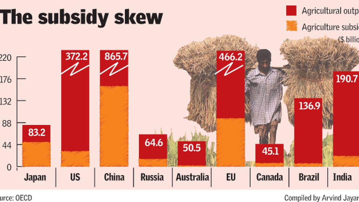 US rejects India’s unlimited farm subsidies proposal to WTO The Hindu