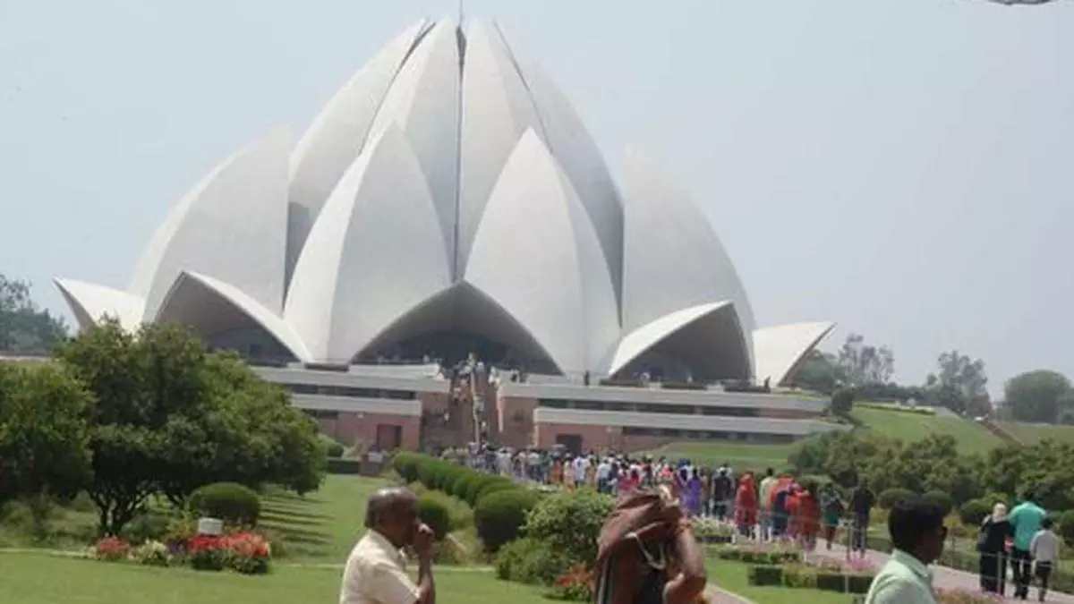 Tata Power Solar S Renewable Energy Powers Lotus Temple The Hindu Businessline