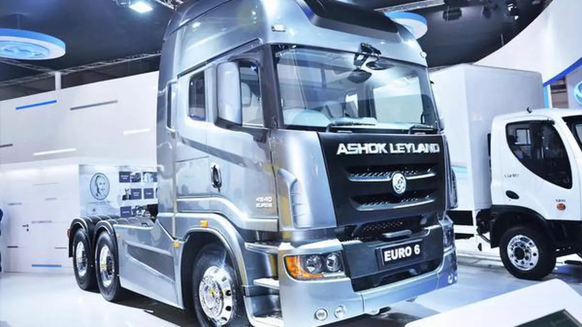 Ashok Leyland shares drop 2.5% - The Hindu BusinessLine