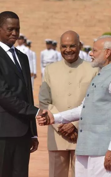 India Zambia Sign 6 Pacts Strengthen Cooperation In Defence Mineral