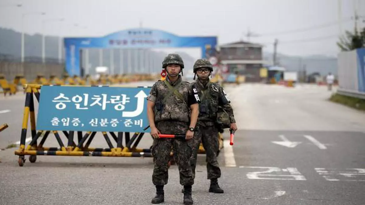 North Korean crosses armed border in potential defection ...