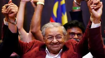 Malaysia S Mahathir World S Oldest Leader To Be Sworn In Post Shock Win The Hindu Businessline
