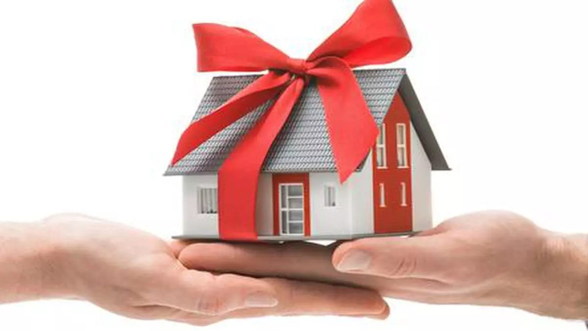 donation of property to a family member